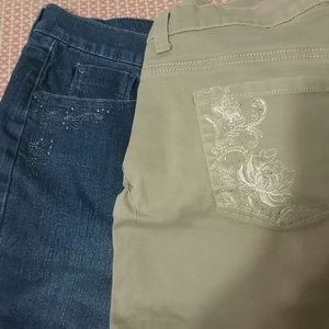 Gloria Vanderbilt Alana and amanda shorts lot